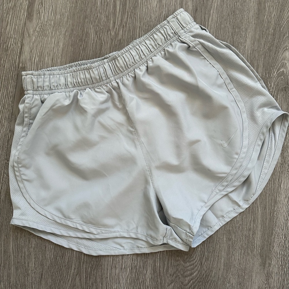 Light Gray Nike Dry Fit Shorts